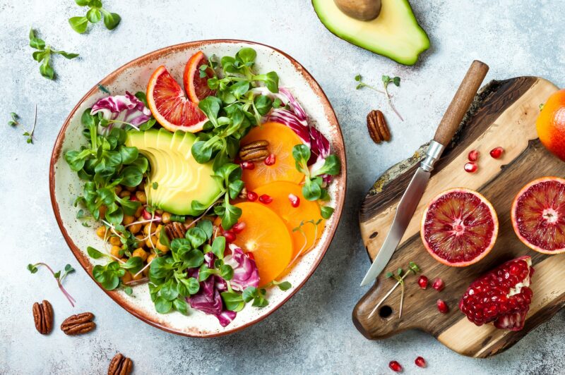 Vegan detox Buddha bowl