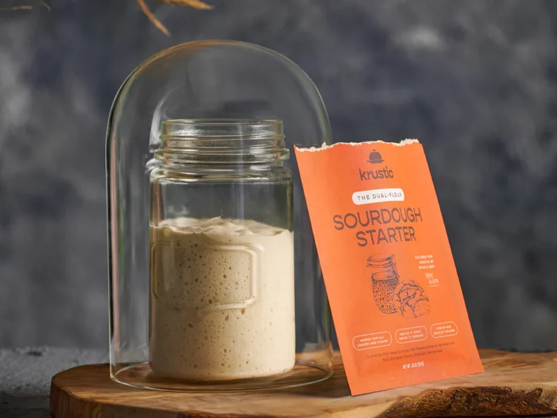 Ideal for home bakers looking to create fresh, homemade sourdough bread with a reliable and shelf-stable starter.